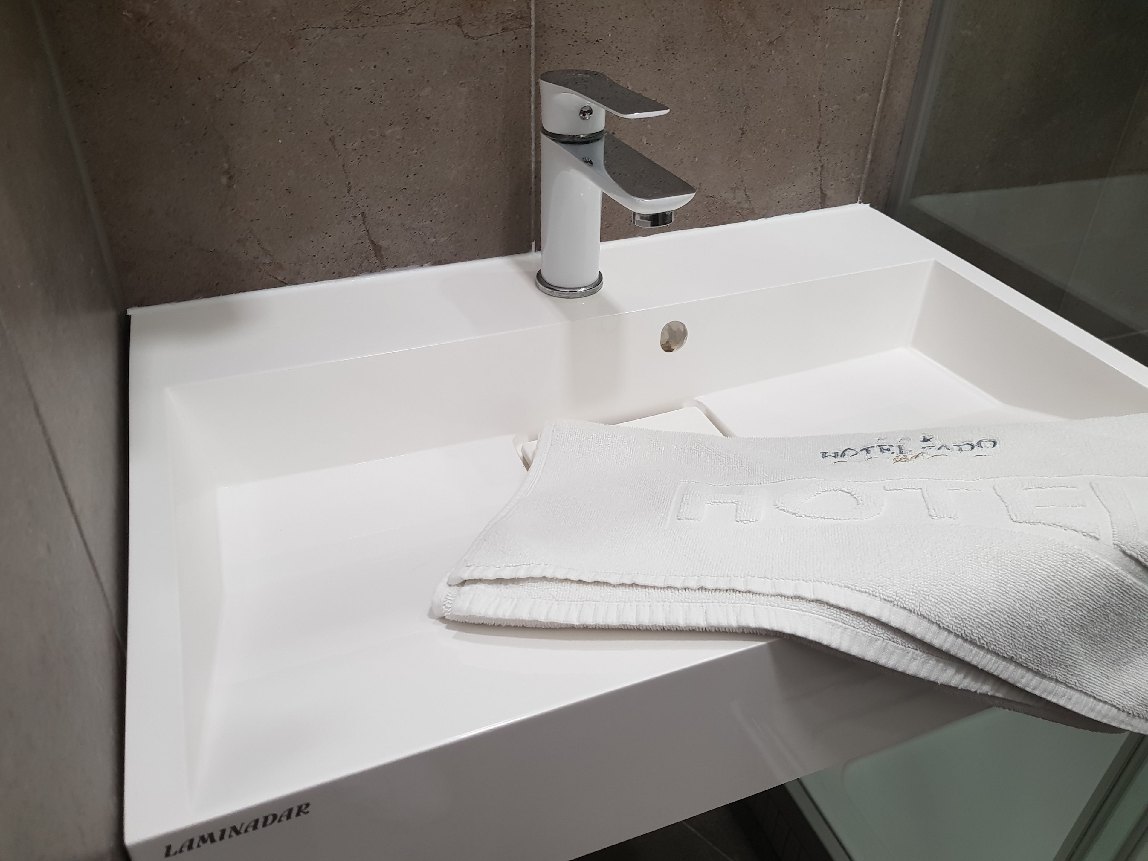 superior double or twin room | bathroom | shower, hair dryer, towels