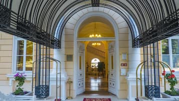 Entrada de la propiedad