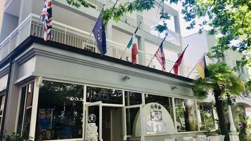 Façade de lâhĂ©bergement