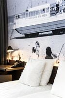 Habitación doble | Caja fuerte, escritorio, wifi gratis