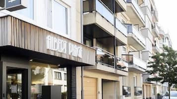 Voorkant van accommodatie