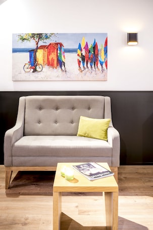 Interior entrance. Hotel Albert Plage