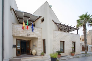 Façade de l’hébergement