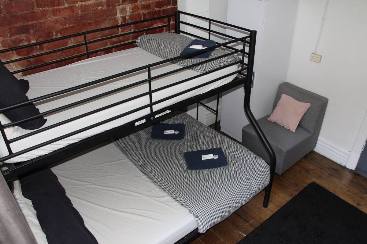 Triple Room - Shared Bathroom | Blackout drapes, WiFi (surcharge), individually decorated