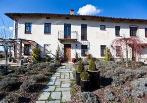 Voorkant van accommodatie