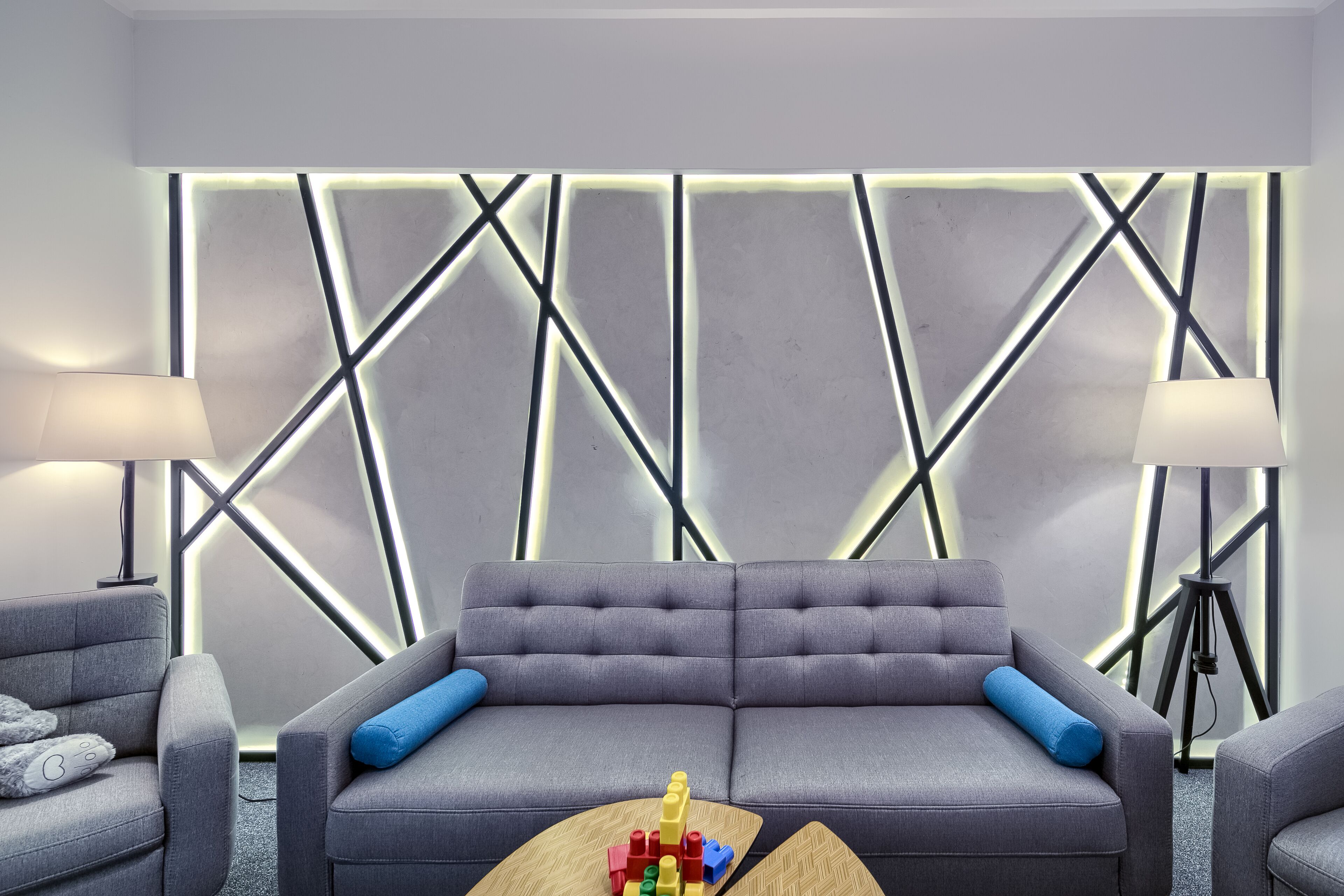 デラックス アパートメント | リビングルーム | 液晶テレビ