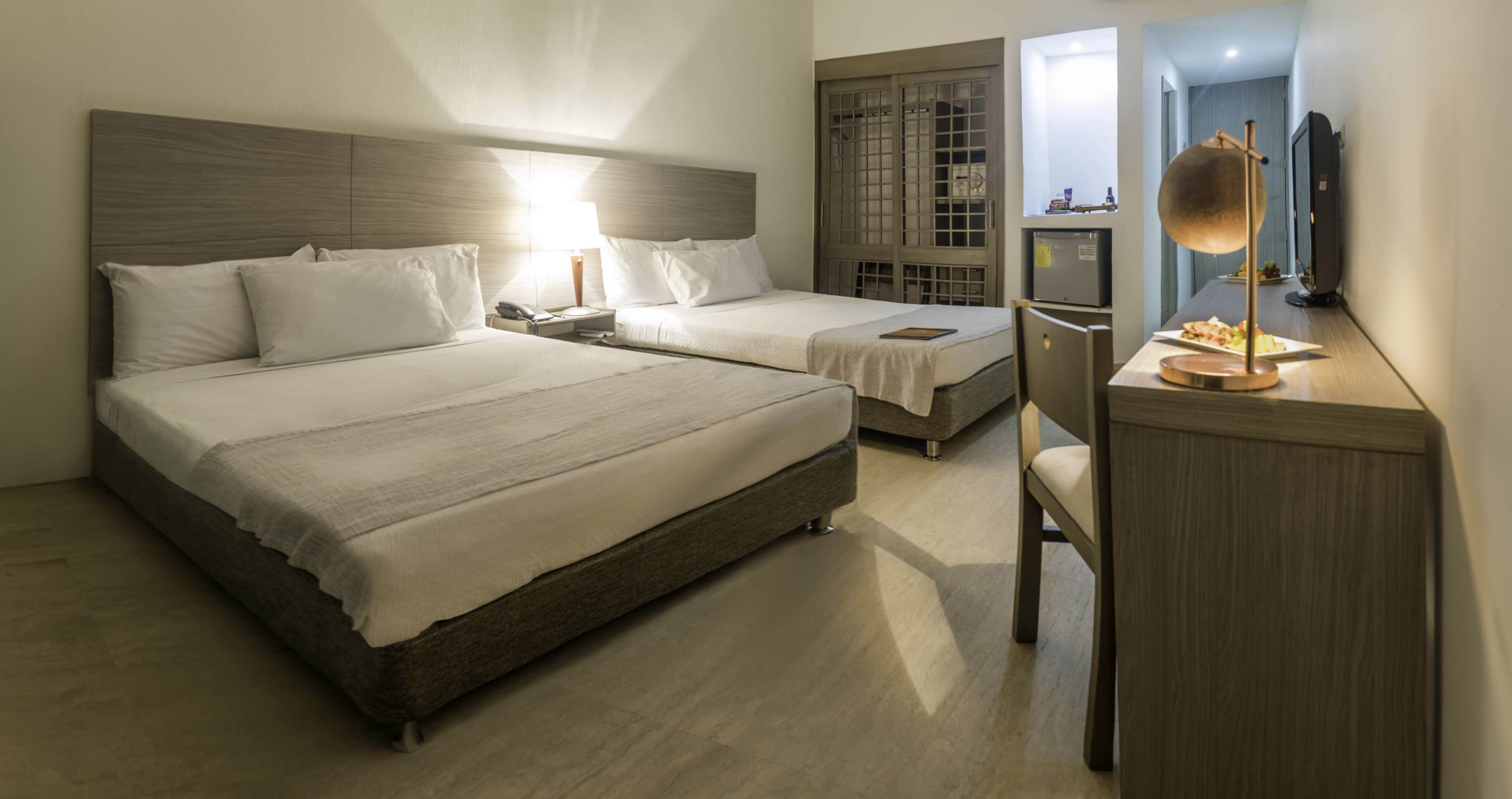 deluxe room  | minibar, in-room safe, desk, soundproofing