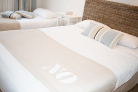 Triple Room | Select Comfort beds, desk, blackout drapes, soundproofing