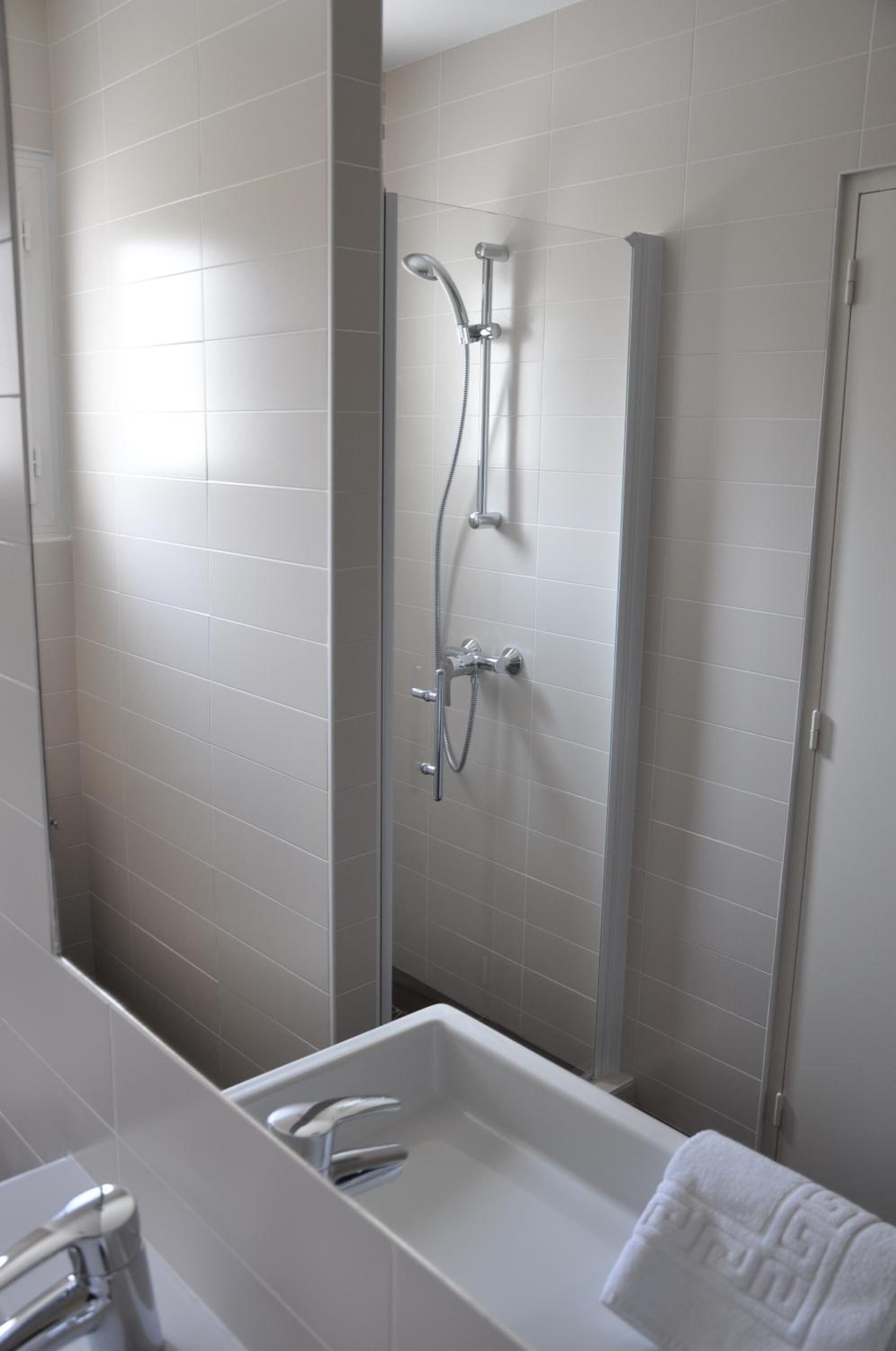 free toiletries, hair dryer, towels, soap