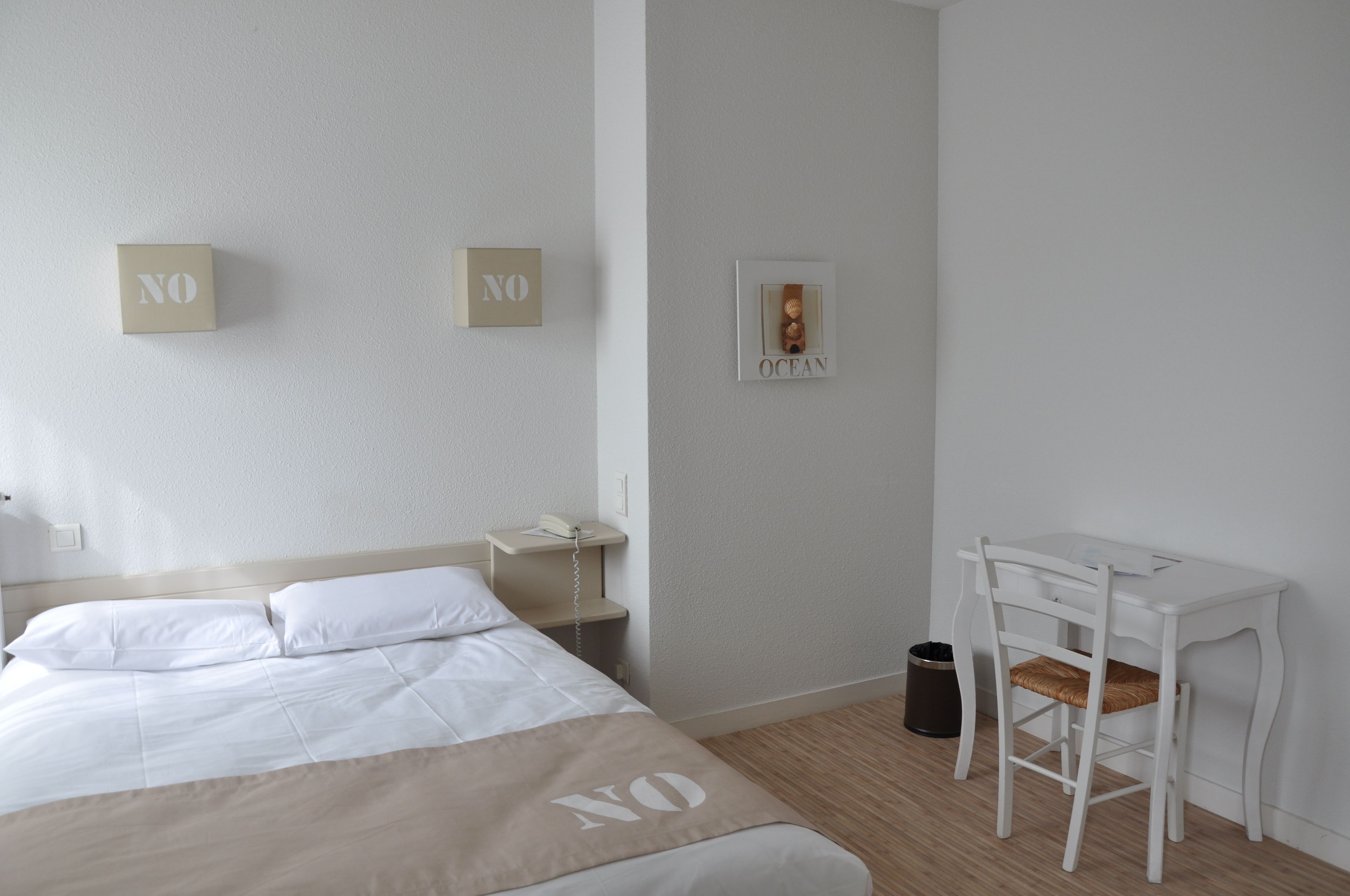 comfort double room | select comfort beds, desk, blackout curtains, soundproofing