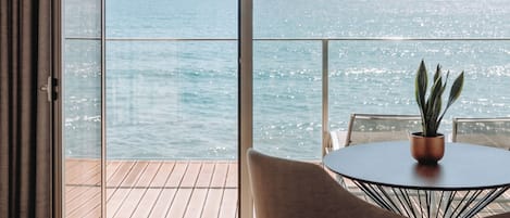 Twin Room, Sea View | Balcony view