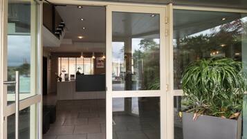 Entrée de l’hébergement