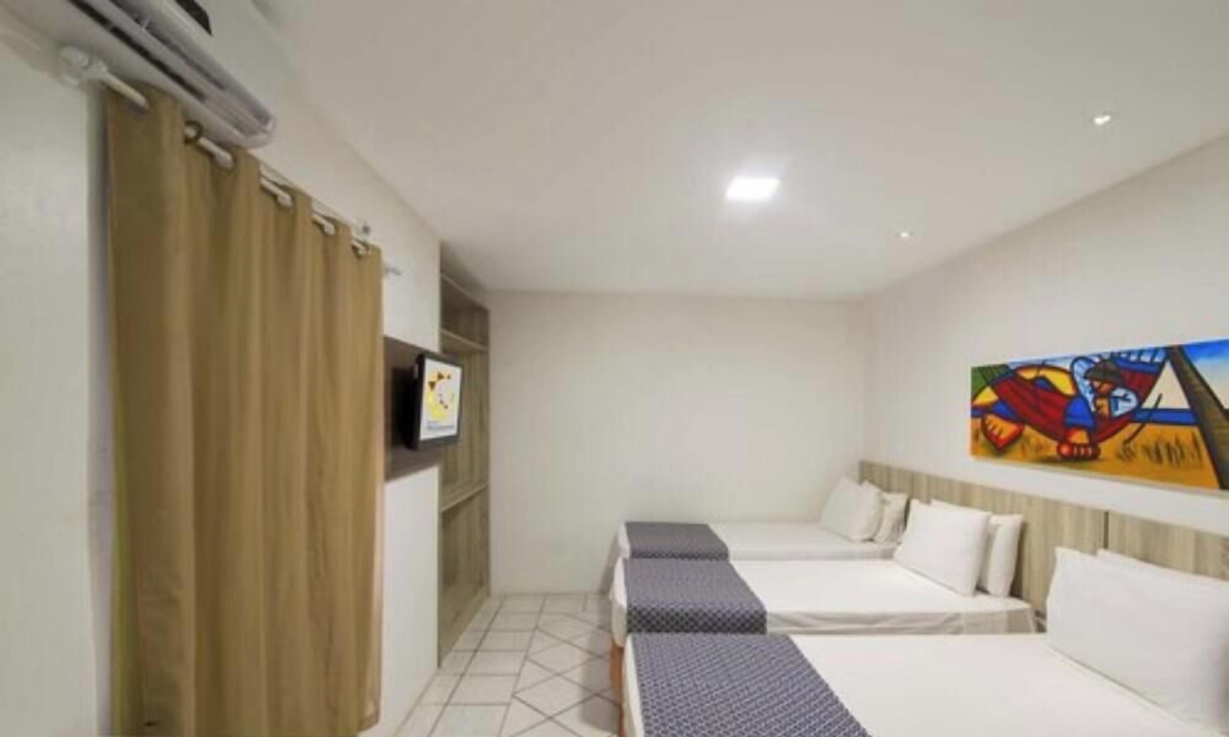 Minibar, desk, blackout drapes, free WiFi
