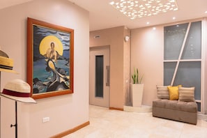 Sitzecke in der Lobby