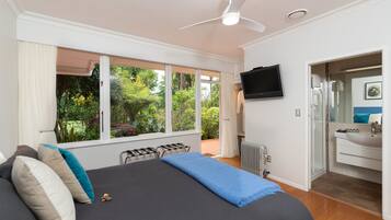 Kotare Room | Premium bedding, pillowtop beds, individually decorated