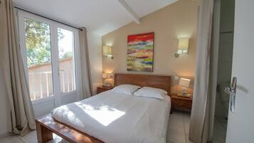 Premium Villa, 2 Bedrooms, Bay View | Egyptian cotton sheets, premium bedding, memory-foam beds, in-room safe