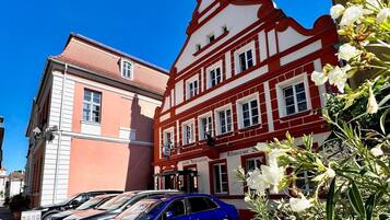 Fassade der Unterkunft
