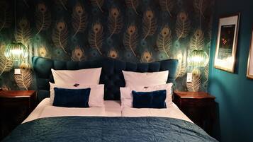 Kamar Khas, 1 Tempat Tidur King, Bebas Asap Rokok, dapur kecil ("Der Wilde Markgraf") | 1 kamar tidur, seprai premium, dan tempat tidur Tempur-Pendic
