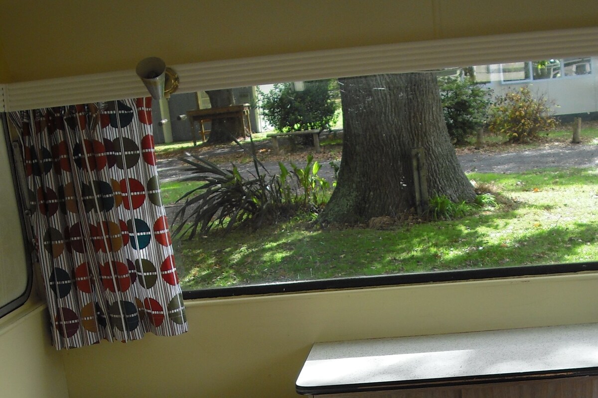 Mobile Home, salle de bains commune (Bell)