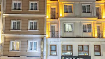 Voorkant van accommodatie