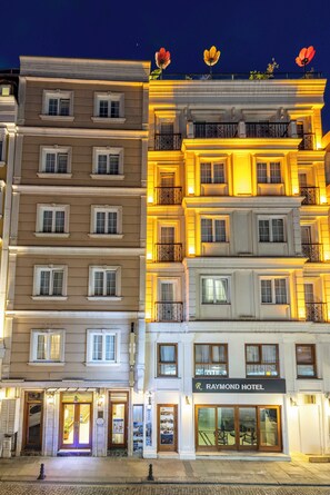 Façade de l’hébergement