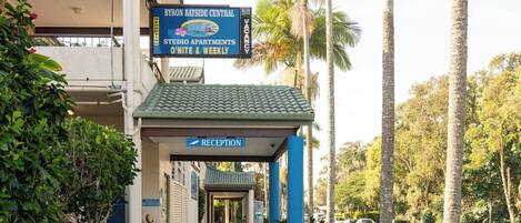 Fassade der Unterkunft