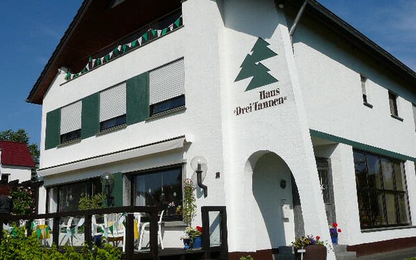 Fassade der Unterkunft