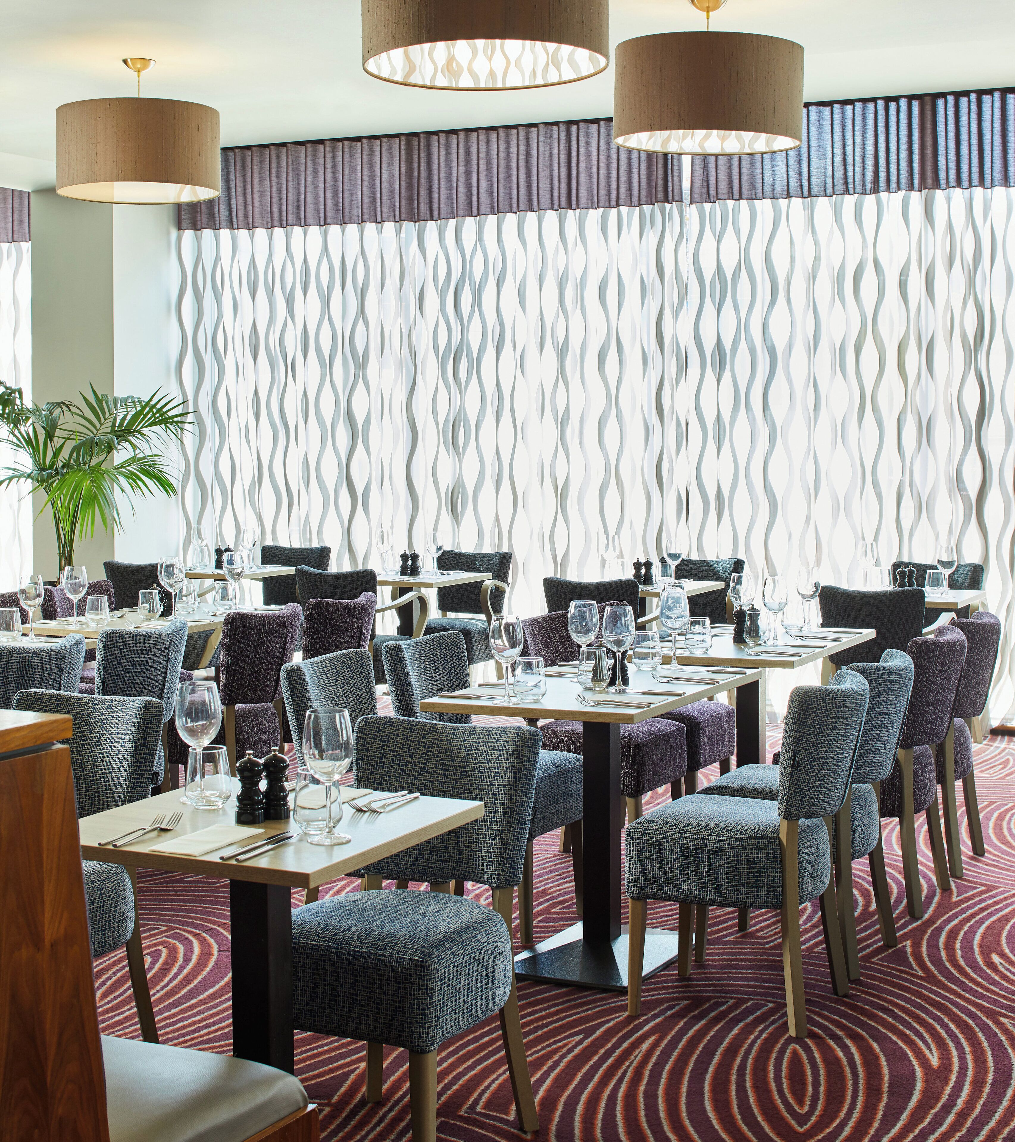 Breakfast and dinner served, British cuisine