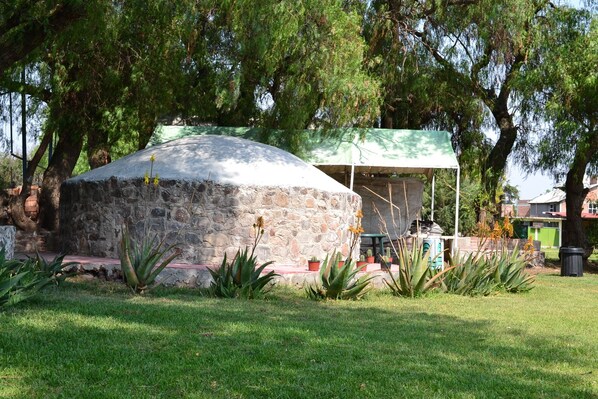 Property grounds - Hotel Quetzalcalli (Teotihuacan)