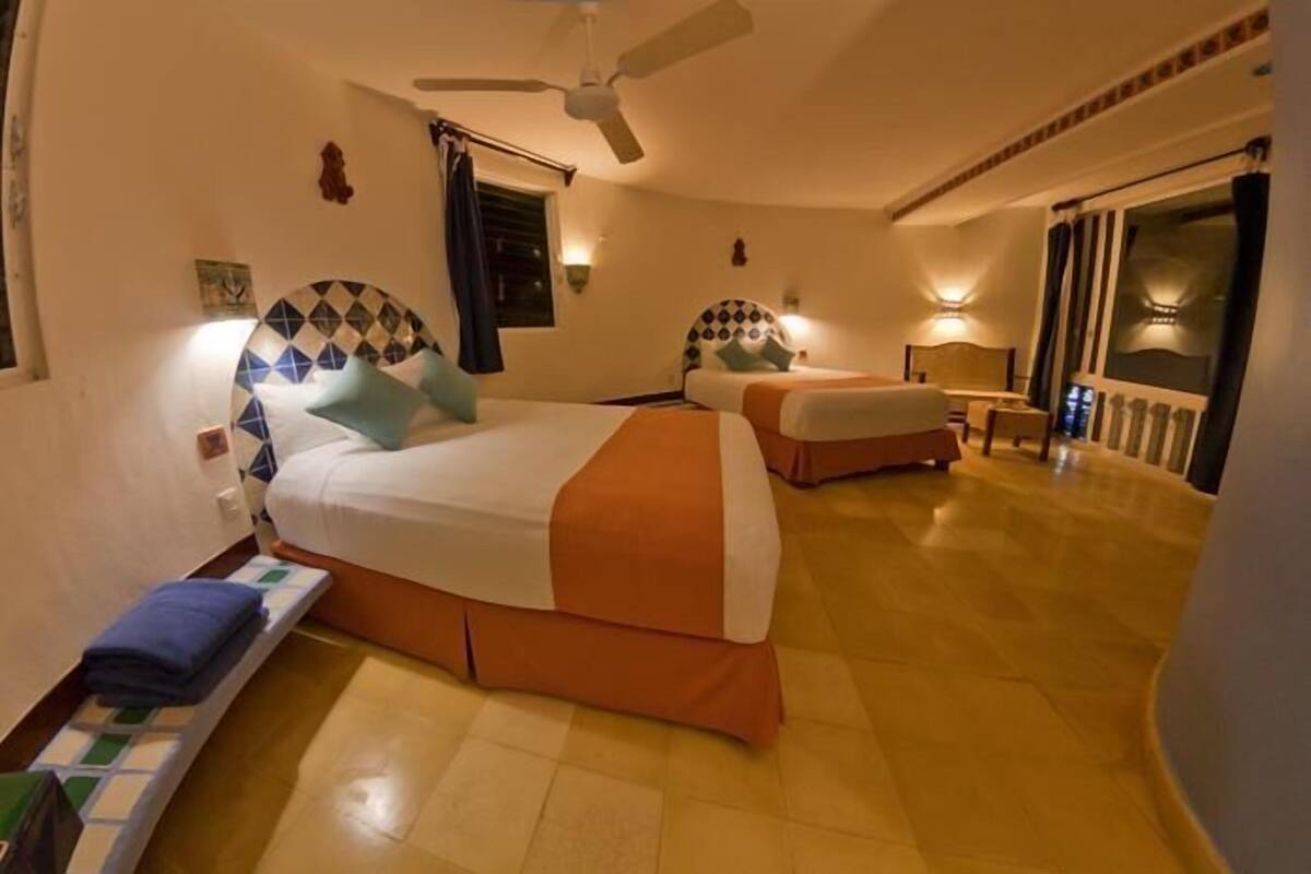 Superior Room, 2 Queen Beds, Ground Floor (Arlequin) | Frette Italian sheets, premium bedding, Select Comfort beds