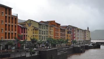 Udsigt fra overnatningsstedet