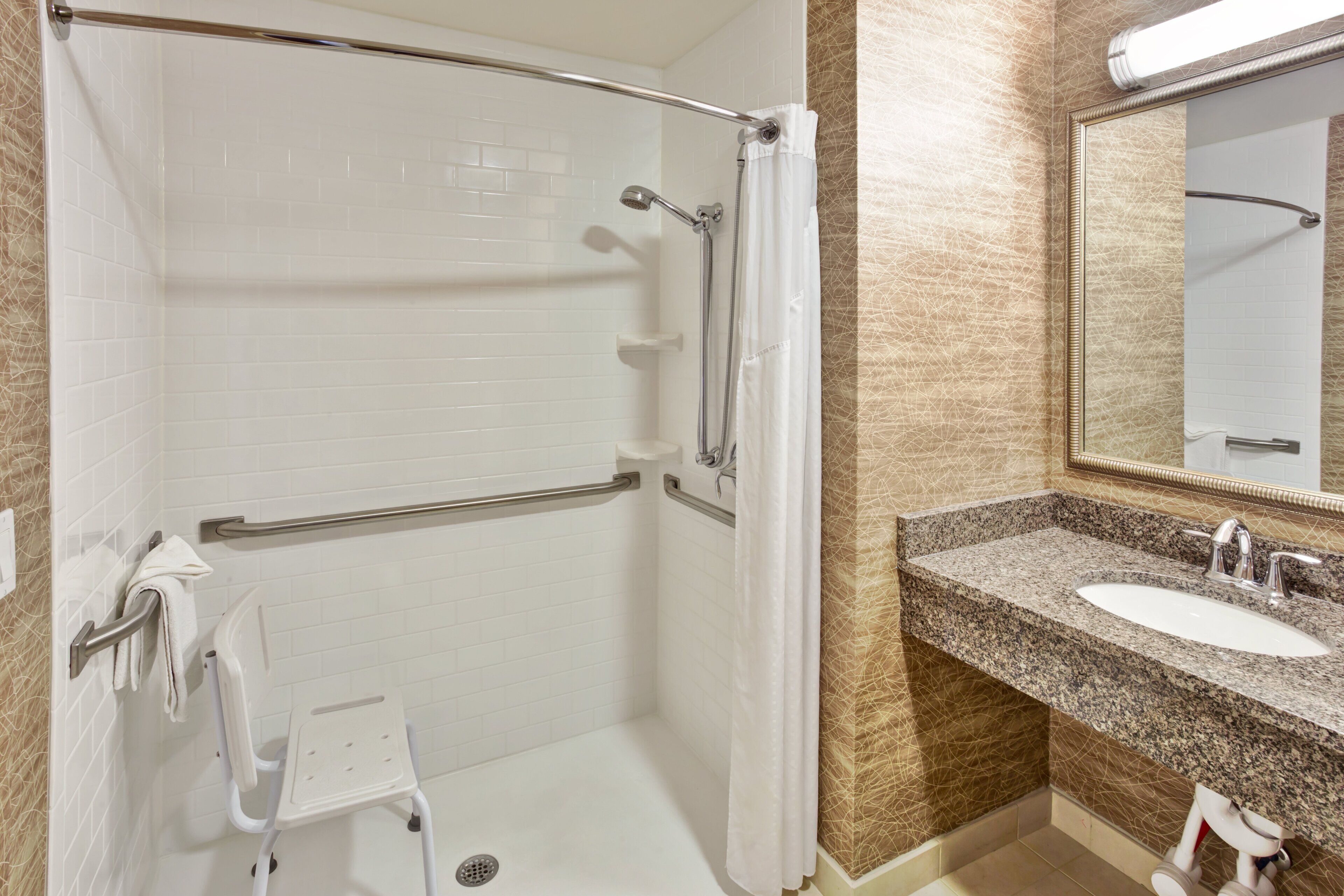 free toiletries, hair dryer, towels, soap