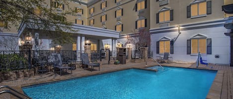 Seasonal outdoor pool