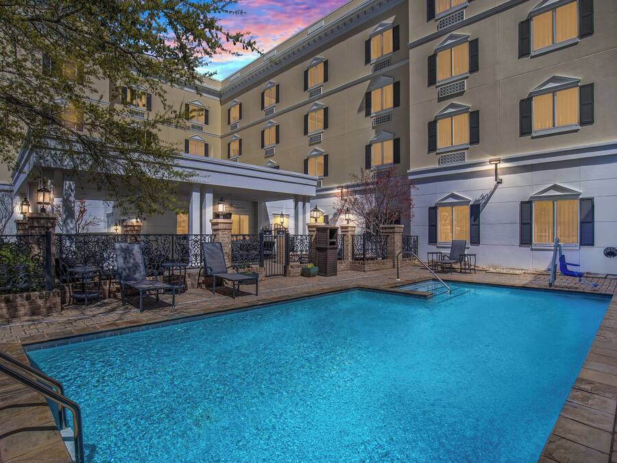 Seasonal outdoor pool