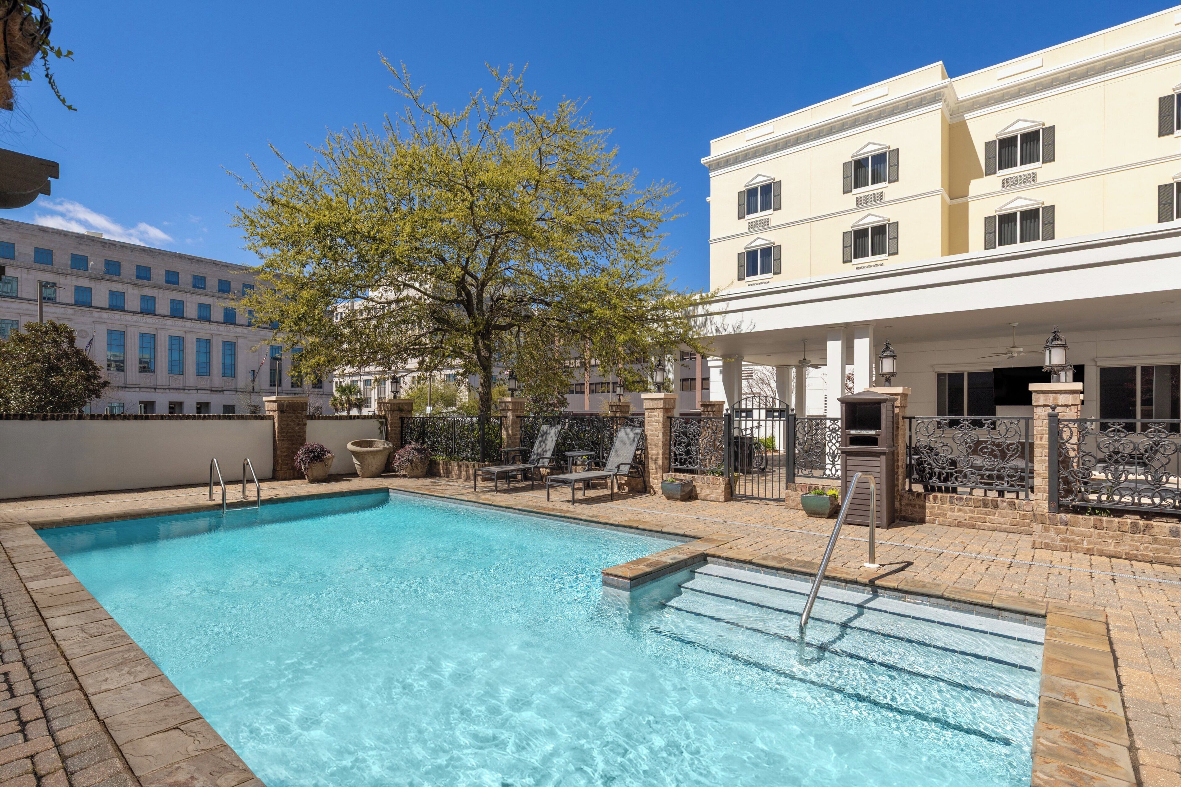 Seasonal outdoor pool