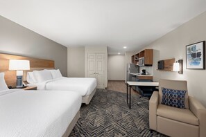 Premium bedding, desk, laptop workspace, iron/ironing board - Candlewood Suites Mobile‑Downtown by IHG (Mobile)