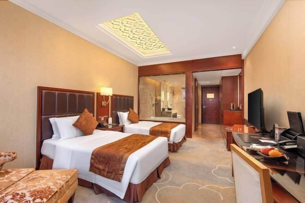 Select Comfort-bedden, een minibar, een kluis op de kamer