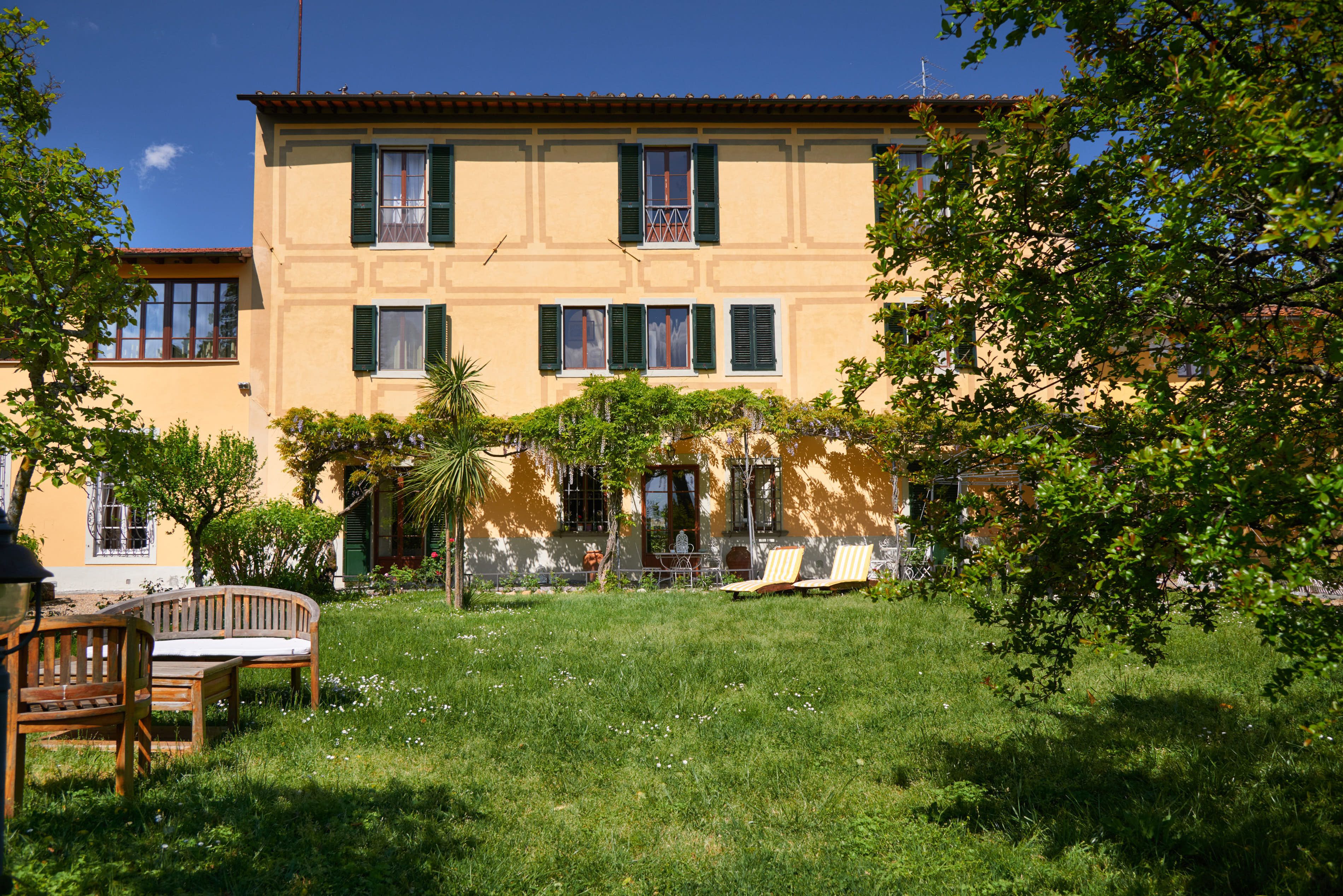 Facciata della struttura