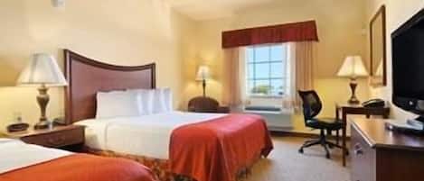 Egyptian cotton sheets, premium bedding, pillowtop beds, in-room safe