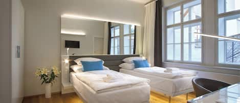 Literie de qualité supérieure, minibar, coffres-forts dans les chambres