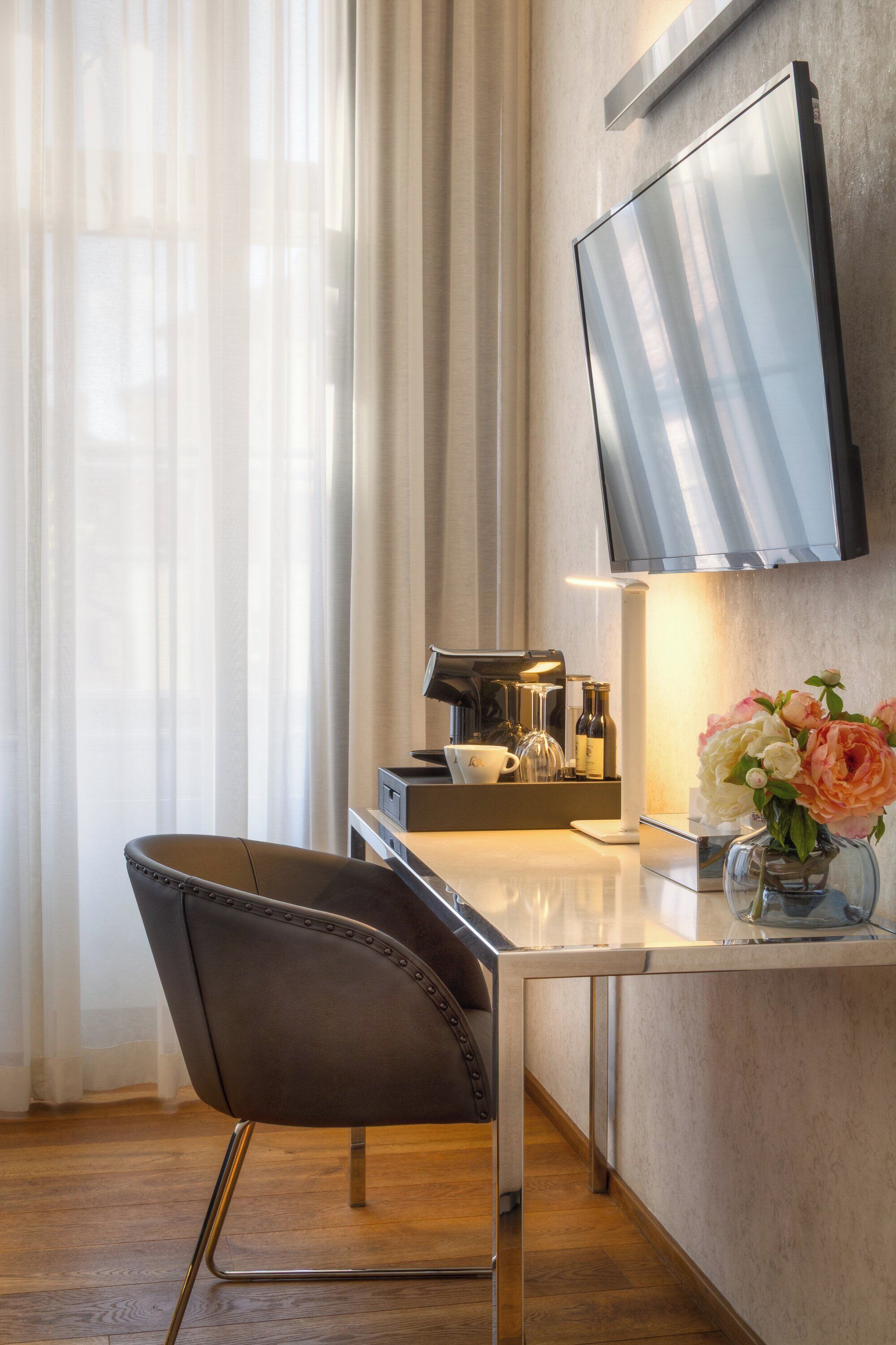 premium bedding, minibar, in-room safe, individually decorated