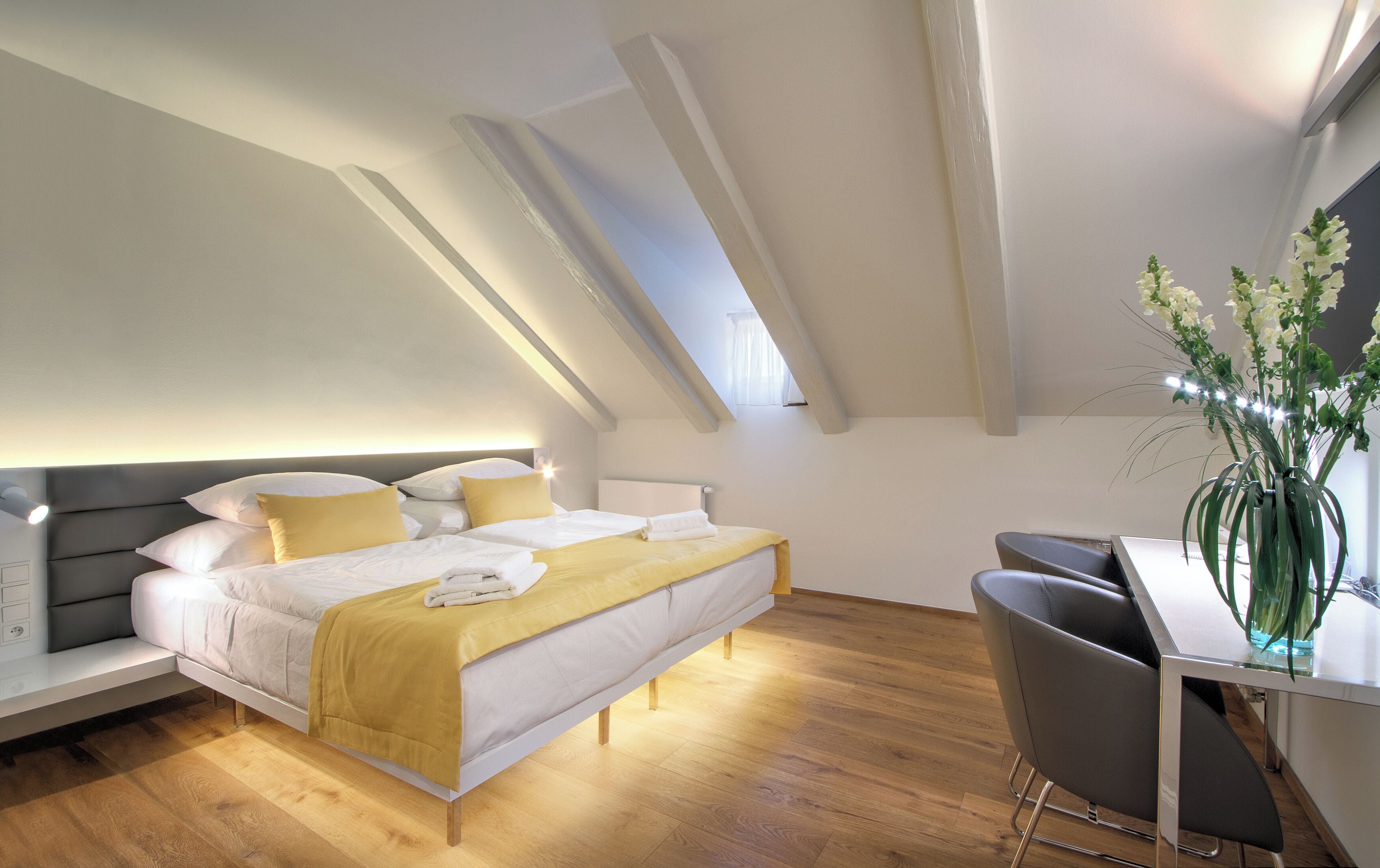 standard double room | premium bedding, minibar, in-room safe, individually decorated