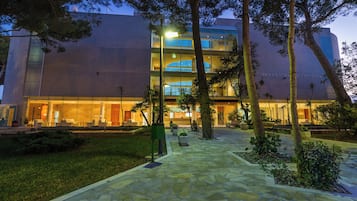 Blick von der Unterkunft