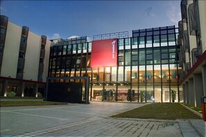 Front of property – evening/night