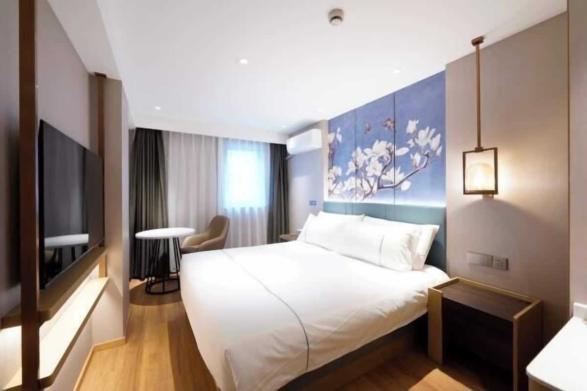 In-room safe, desk, blackout curtains, iron/ironing board