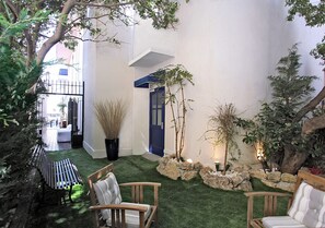 Entrada de la propiedad