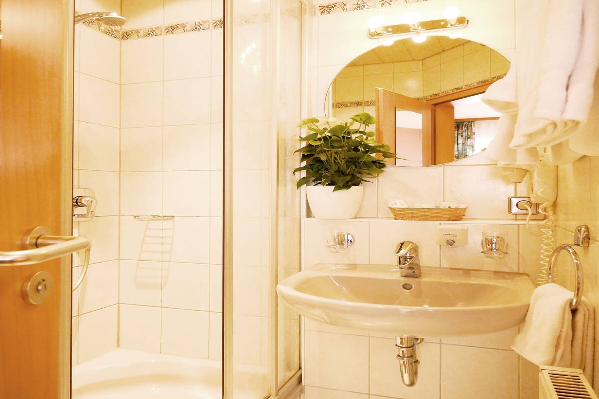 free toiletries, hair dryer, bathrobes, slippers