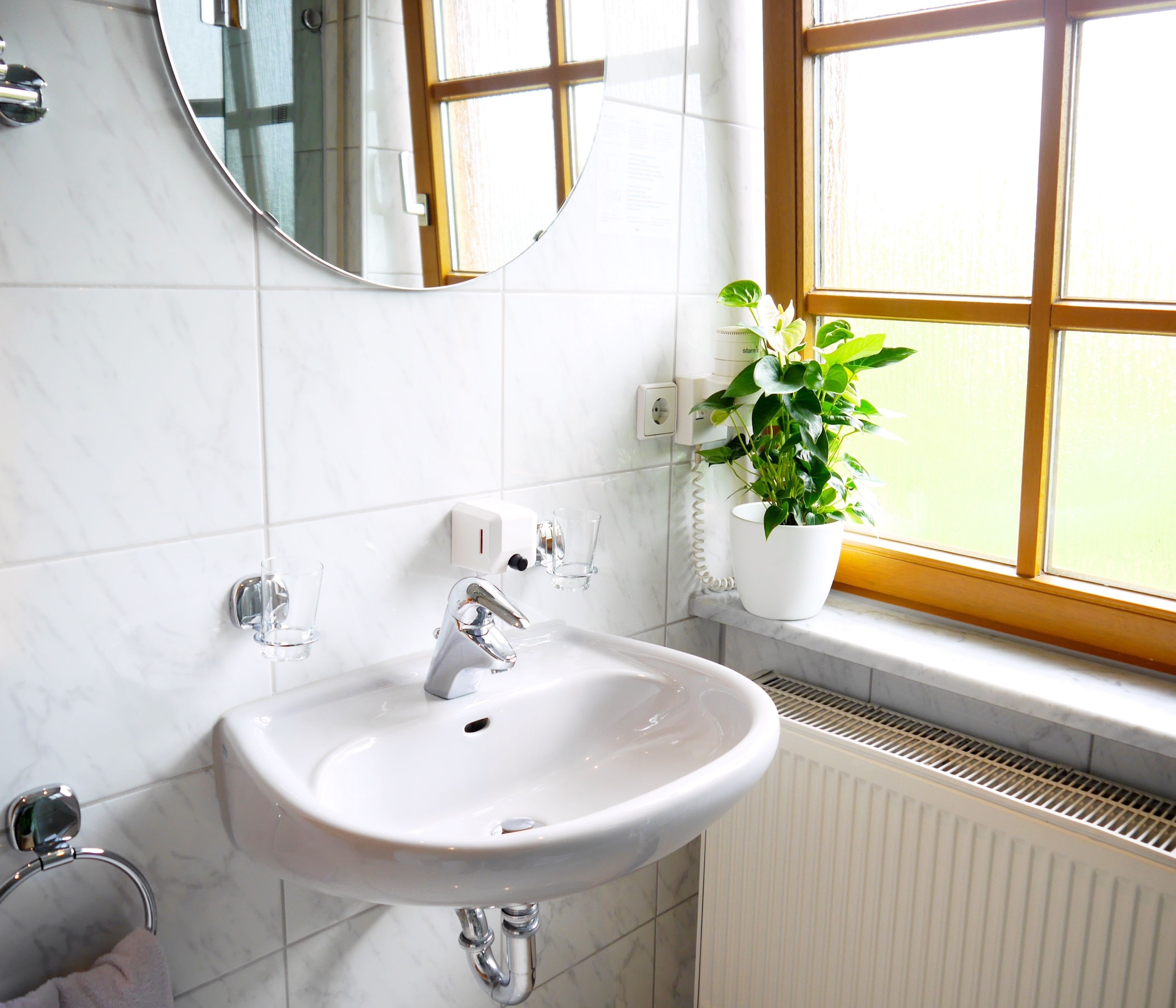 studio suite | bathroom | free toiletries, hair dryer, bathrobes, slippers