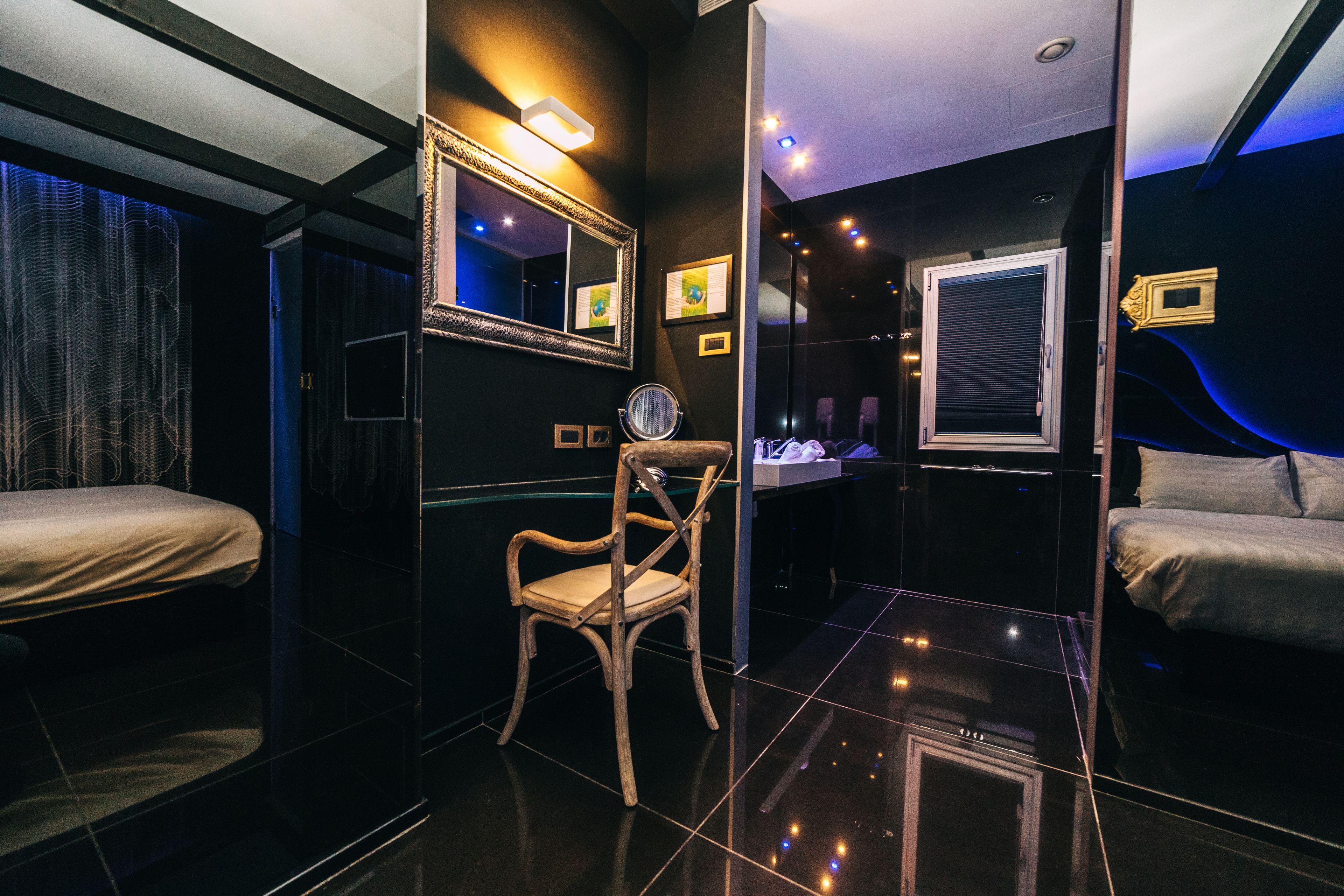 junior suite with patio | premium bedding, minibar, in-room safe, individually furnished