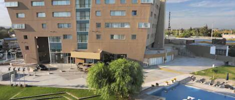 Façade de l’hébergement